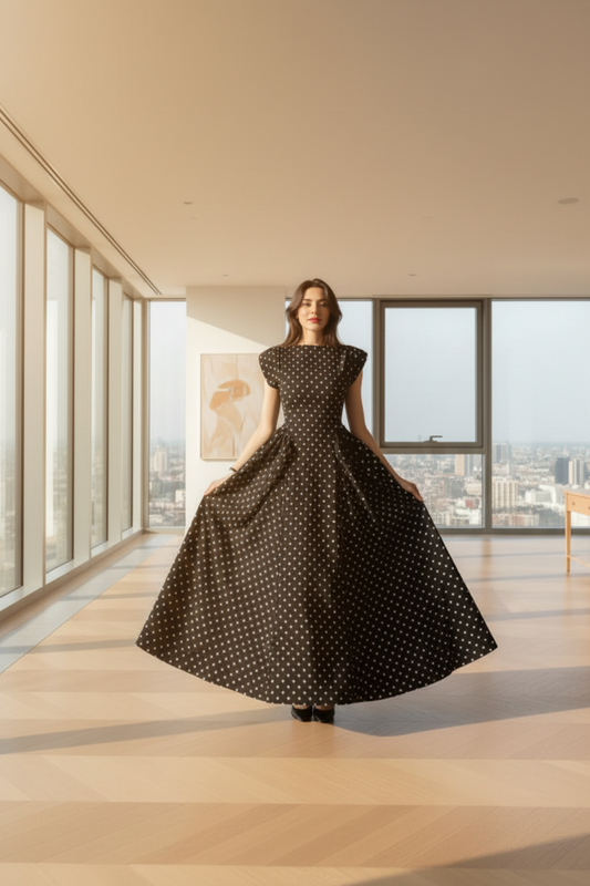 Robe Polka Dot